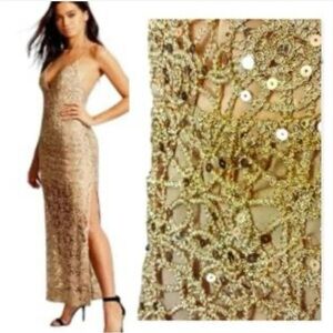 Gorg Gold Sequin Gown